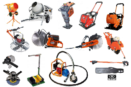 Outillage professionnel de construction